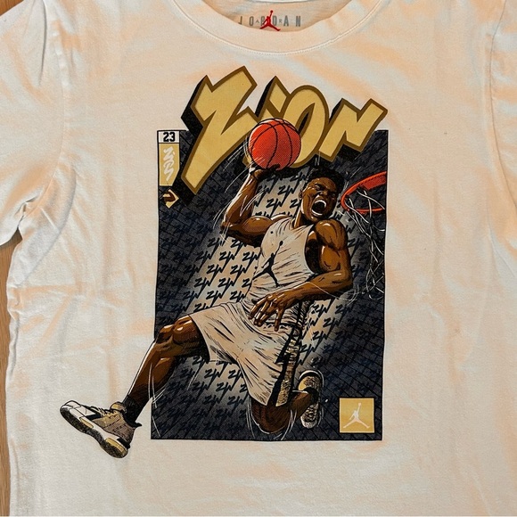 Air Jordan Zion T-shirt Youth Size Large 12-13yrs - Picture 2 of 5